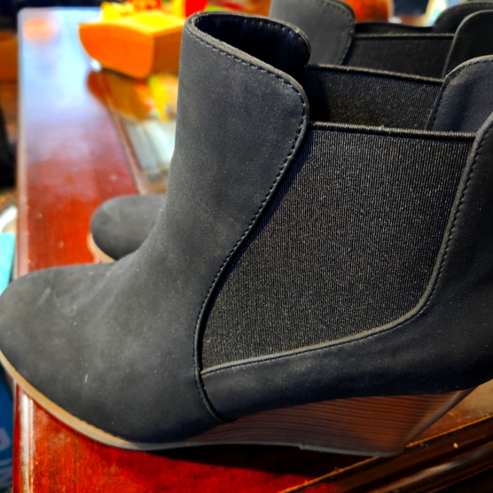 Black booties